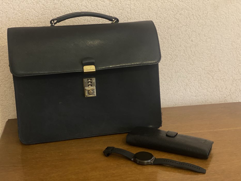 портфель  мужской кожа
