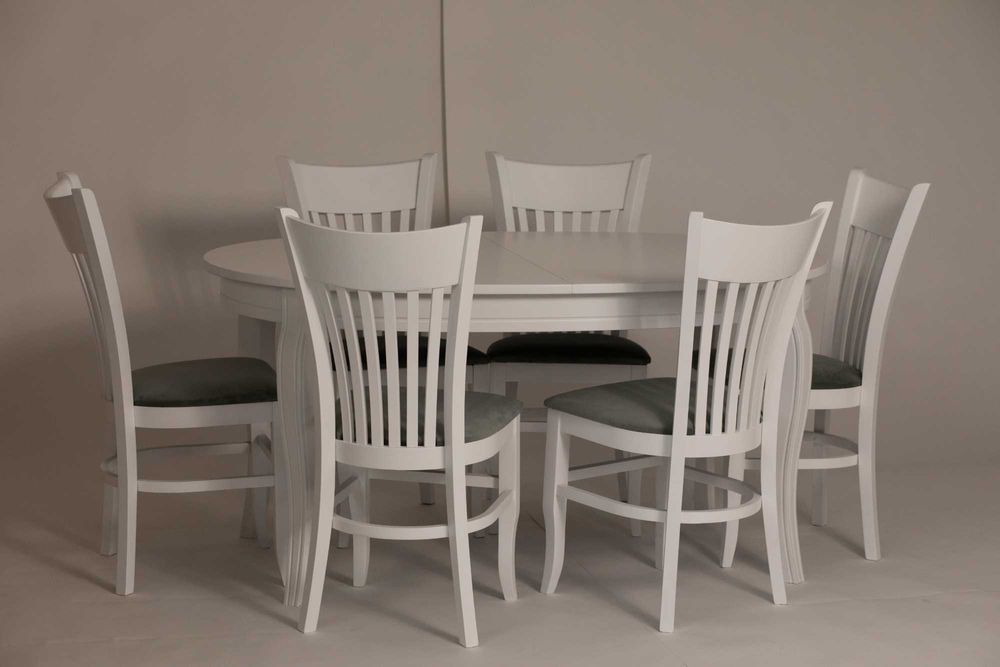 Стіл Софі 153х102+38 розкладний овальний в гостинну на кухню для кухні