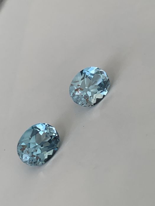 Пара Топазів 5,0 ct!