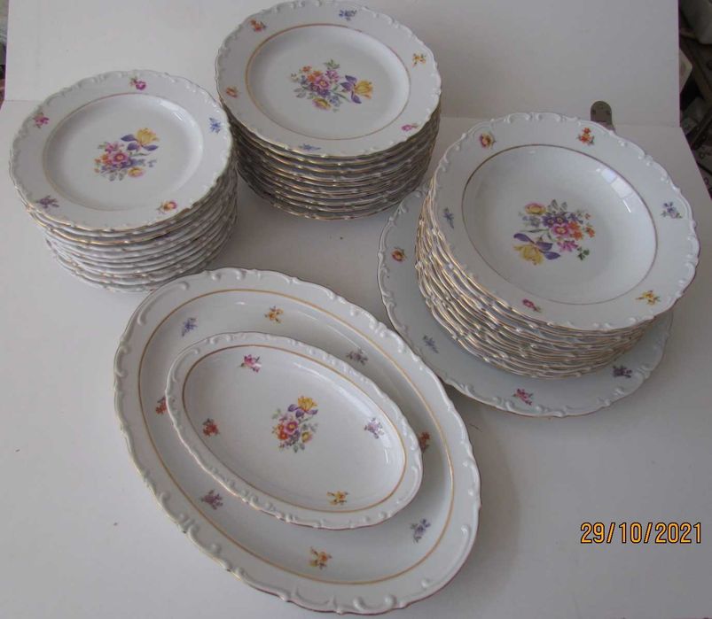 Немецкий фарфор чайный Volkstedt столовый Kahla Салатники Villeroy Bo