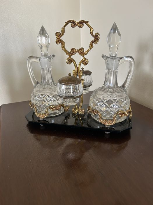 Galheteiro vintage novo, sem uso.