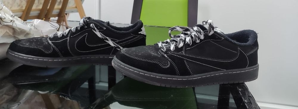 Air jordan 1 retro low travisc scott pantomineiro black