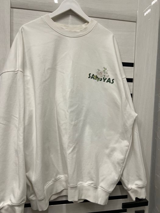 Світшот жвеликого розміру з квітковим принтом жіночий