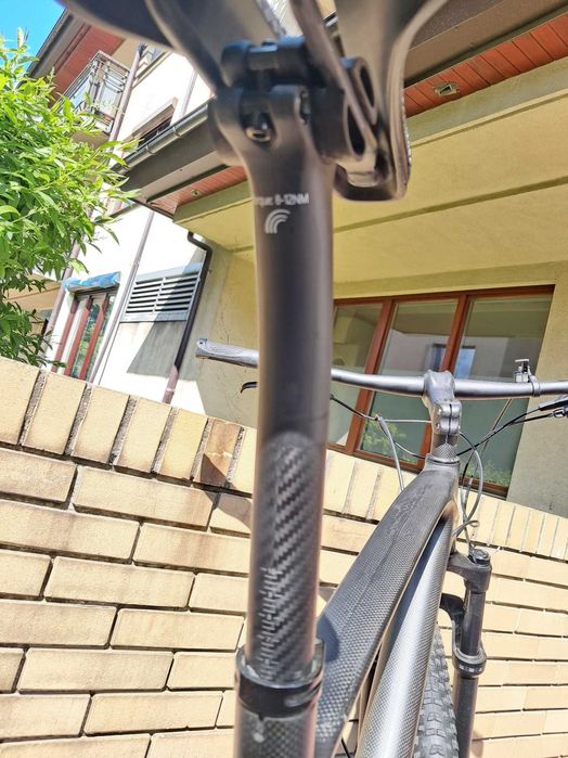 Rower MTB The Black full carbon