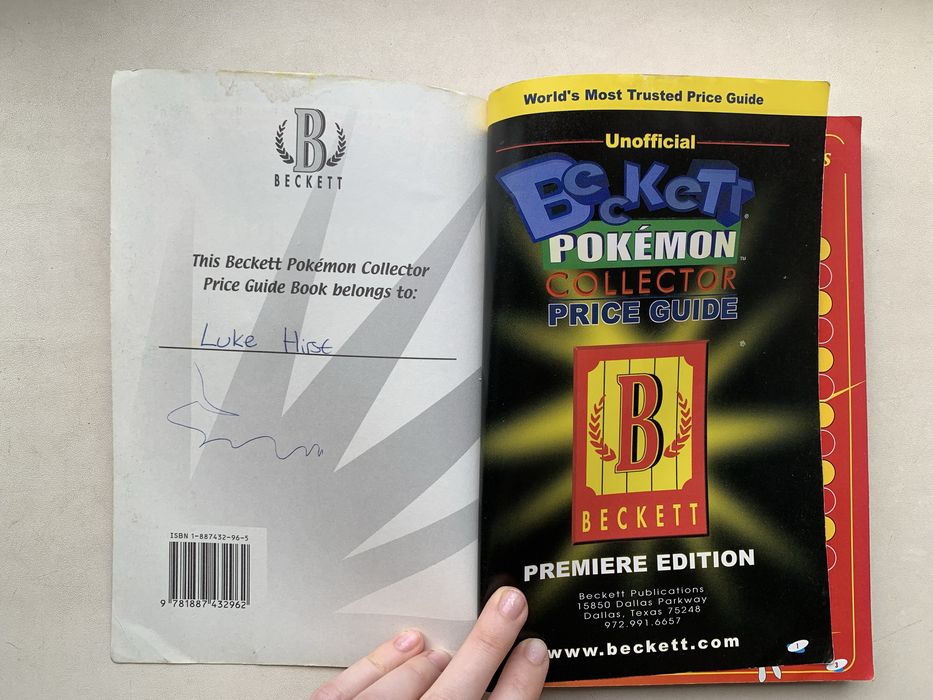 Beckett Pokеmon Довідник цін на колекційні товари Pokеmon (2000 р.)