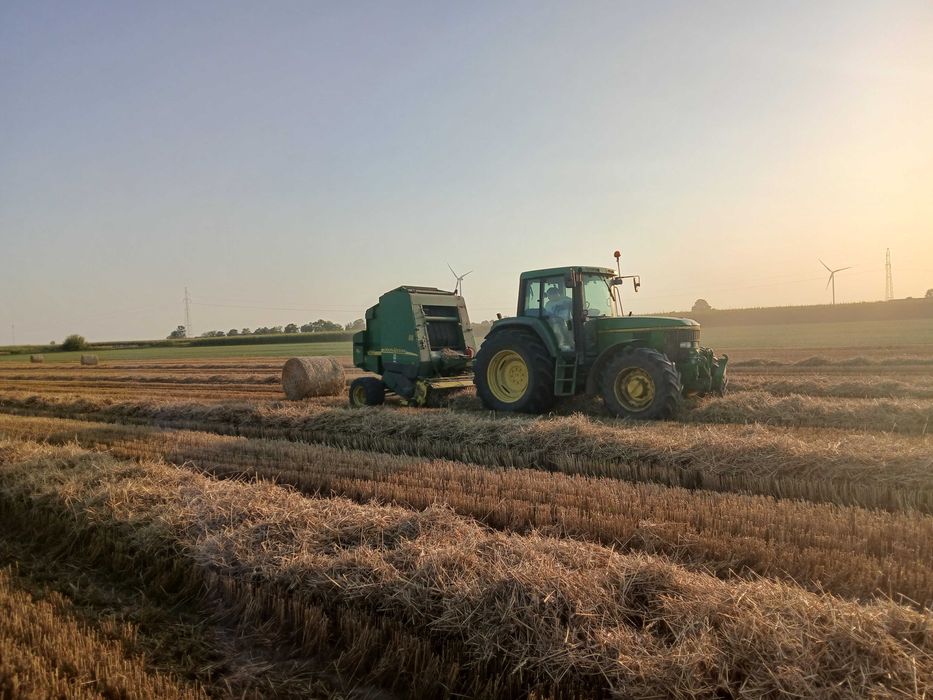 Słoma balot 125 pszenżytnia,  żytnia tegoroczna