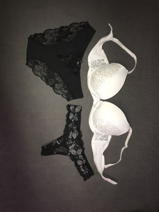 Б/у трусики стрінги + бра