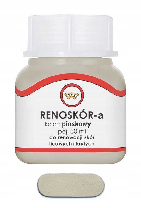 RENOSKÓR FARBA LAKIER do Skóry Piaskowy