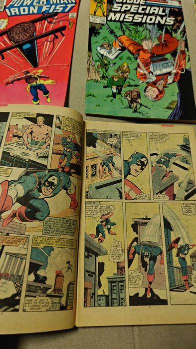 Комиксы Марвел Comics Marvel 70-х 80-х винтажные на английском 18 штук