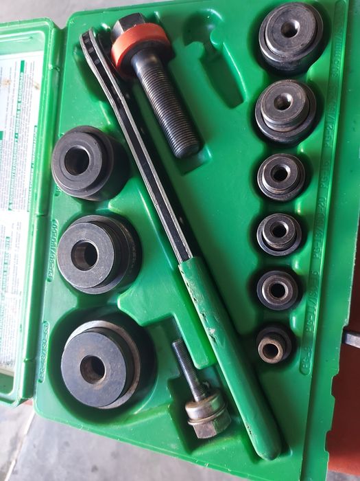 Jogo perfuradores redondos  GREENLEE.