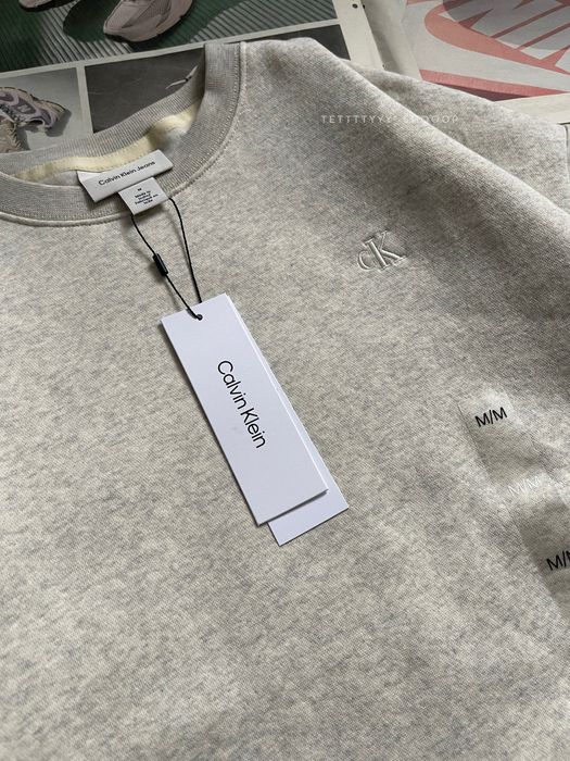 новий оригінальний жіночий світшот calvin klein jeans оверсайз фліс M