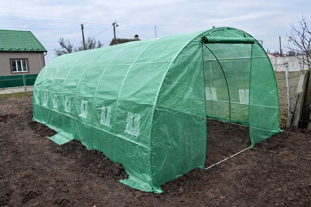 Теплиця для розсади парник 18 м² тент тунель садовий теплица садовая