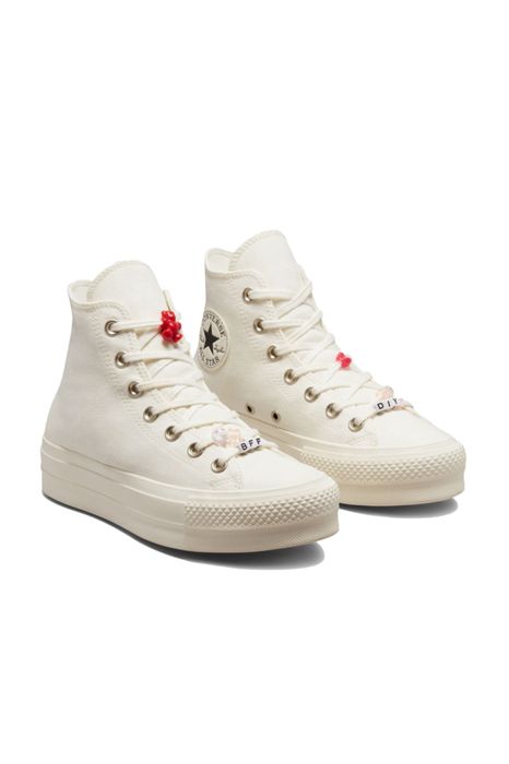 Кеди Converse Chuck Taylor All Star Lift Platform DIY Beads