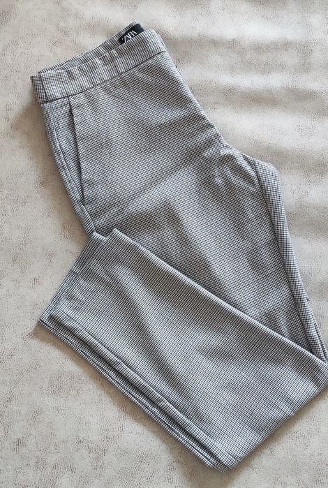 Штани Zara в гусячу лапку