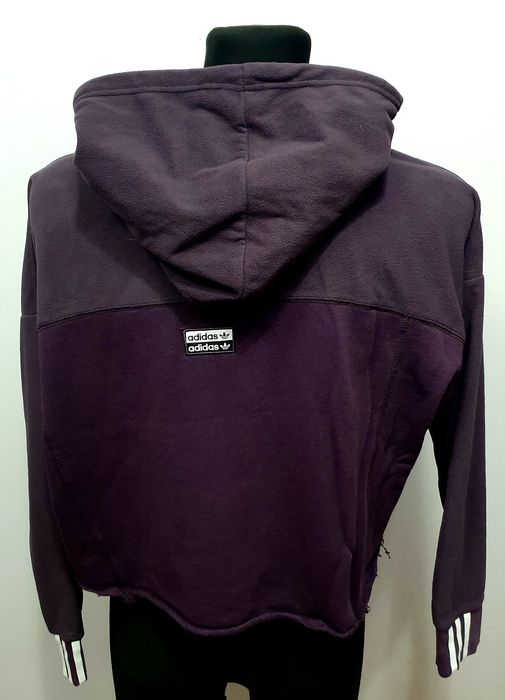 ADIDAS roz. 40 M oversize ? DAMSKA bluza polarowa z kapturem