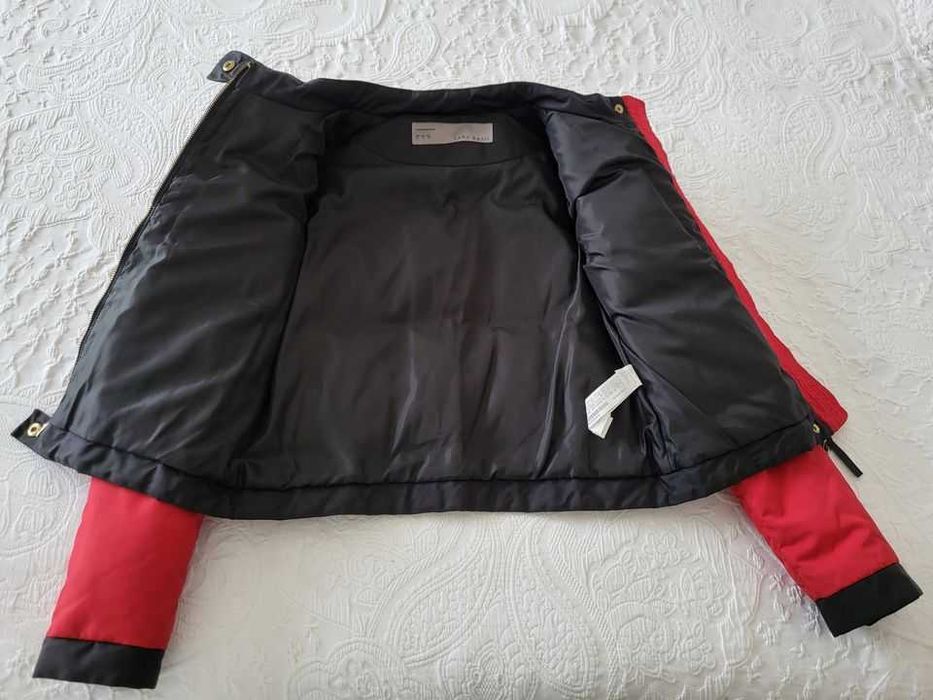 Blusão acolchoado Vermelho Novo