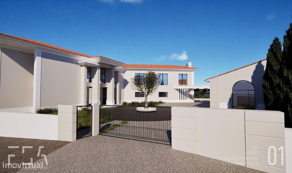 Terreno de Quinta com projeto de arquitetura