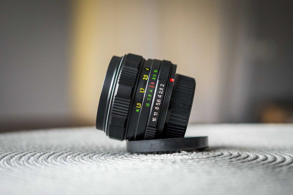 ZENIT HELIOS 44M-4 2/58 mocowanie Nikon F ostry !