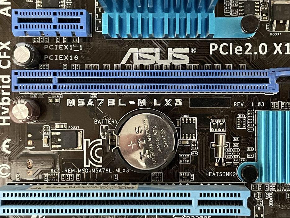 Комплект AMD FX 4300 + Asus M5A78L-M LX3 + Kingston 8 GB 1866Mhz DDR3
