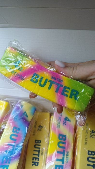Сливочное масло сквиш  Butter игрушка-антистресс баттер-сквиш