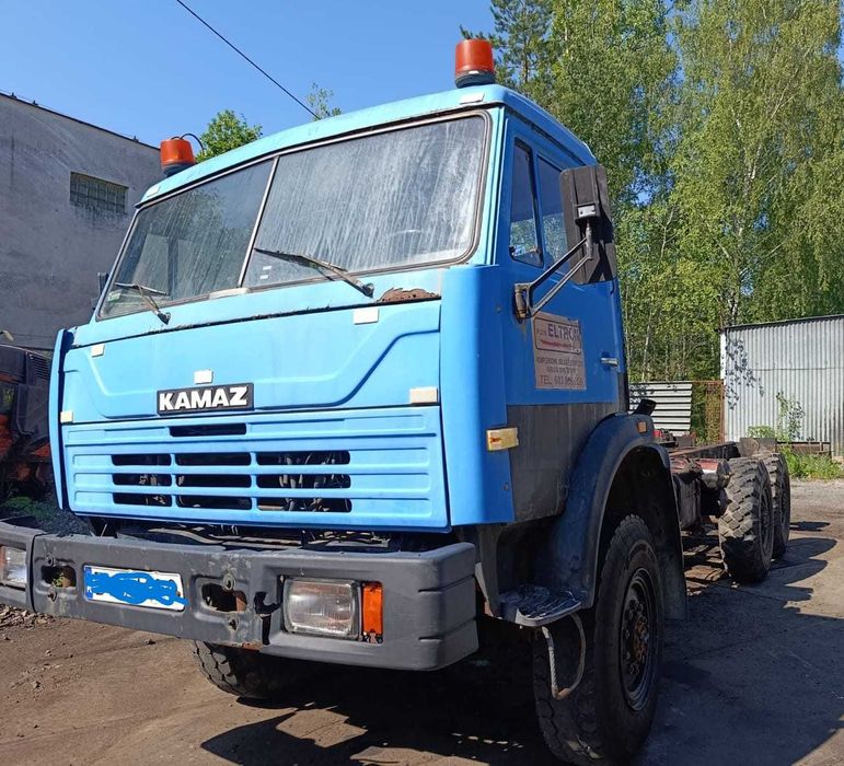 Kamaz 6x6 - 1992 rama pod zabudowę - specjalny !