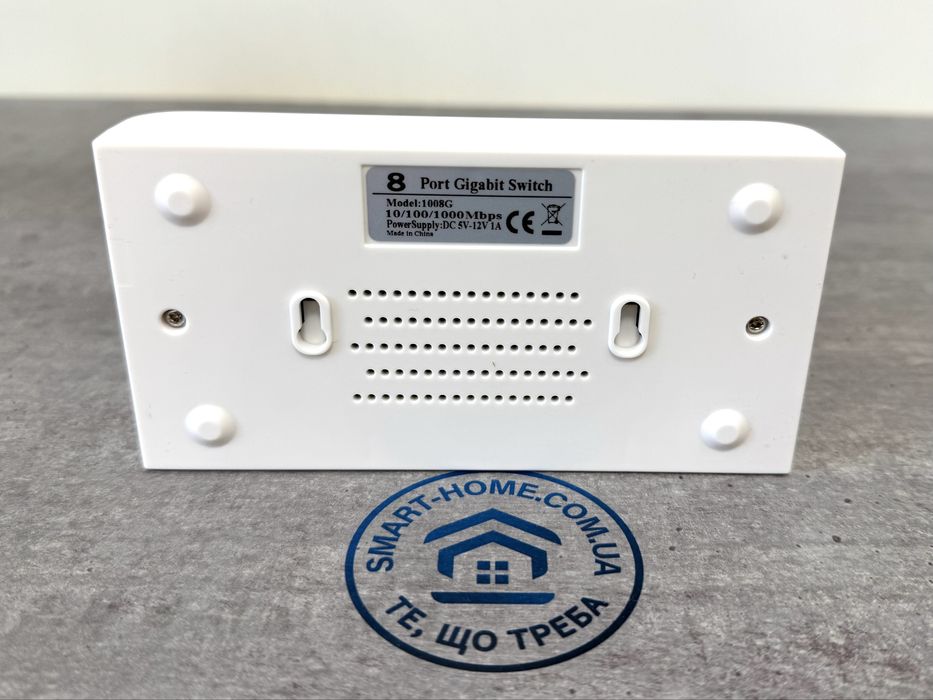 ‼️1 Гбіт 1000 Мбіт гігабітний комутатор на 8 портів портов світч свитч