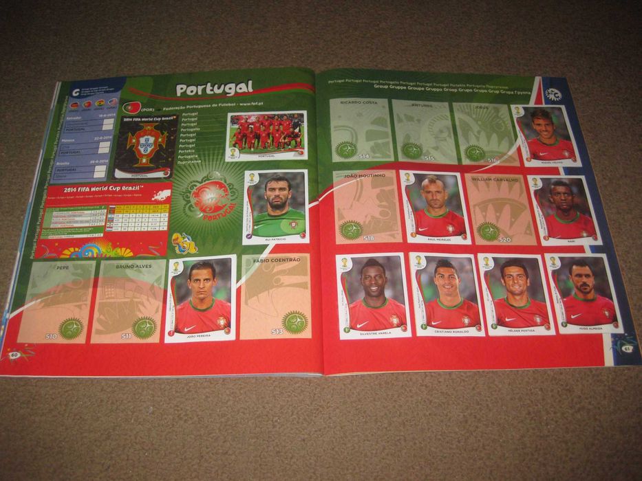 Caderneta Mundial de Futebol Brasil 2014