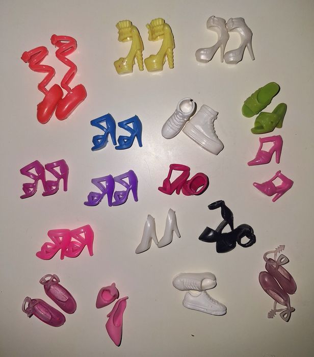 17 par butów buty dla lalki Barbie akcesoria dla lalek