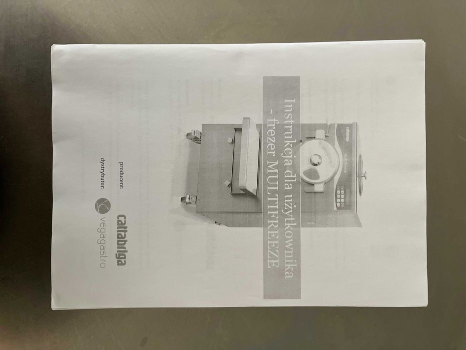 CATTABRIGA Multifreeze 60 (8KG) maszyna do lodów