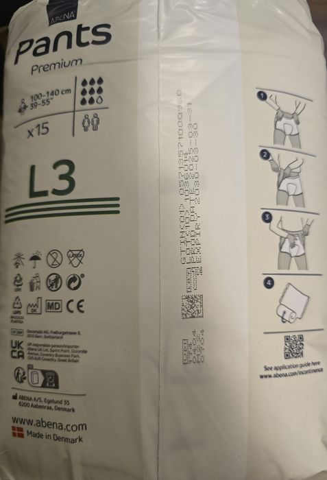 Fraldas Geriátricas/Adulto – Tamanhos Large - Envio em Portugal e UE