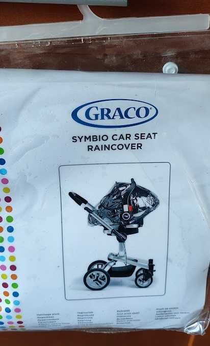 Graco folia przeciwdeszczowa oryginalna do fotelika samochodowego