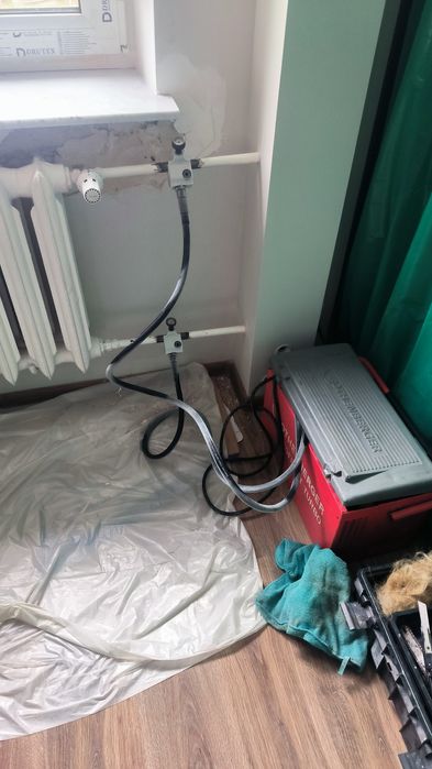 Zamrażanie rur grzejników, usługi hydrauliczne gazowe