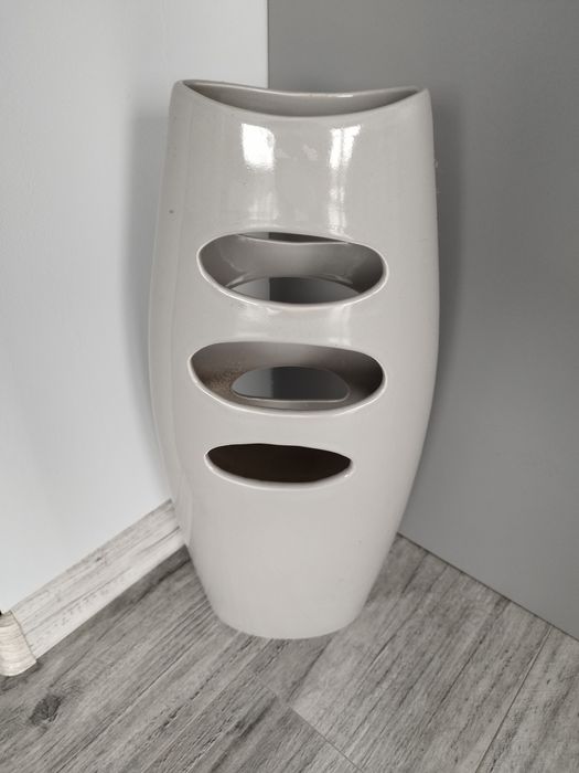 Wazon szary wys.44 cm