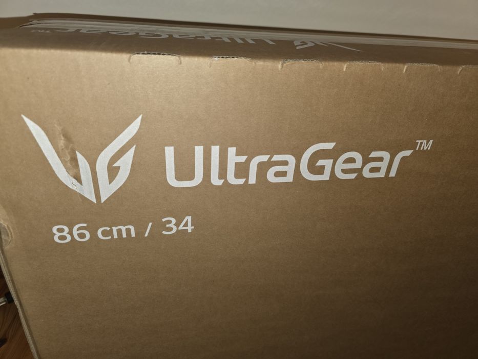 Monitor gamingowy LG UltraGear 34, WQHD, 160 Hz, FreeSync, Nowy, Gwar