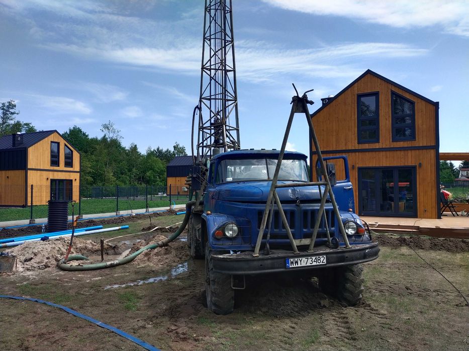 Wiercenie studni odwierty pod pompy ciepła