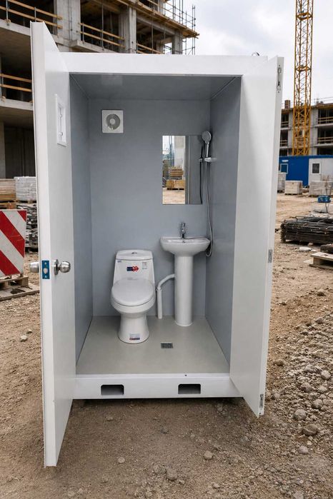 kontenery WC łazienka
