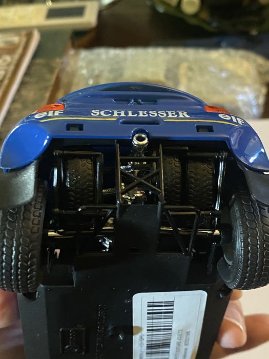 Miniatura Bburago - Buggy Schlesser Renault Mégane (Rali Dakar) - Escala 1/24