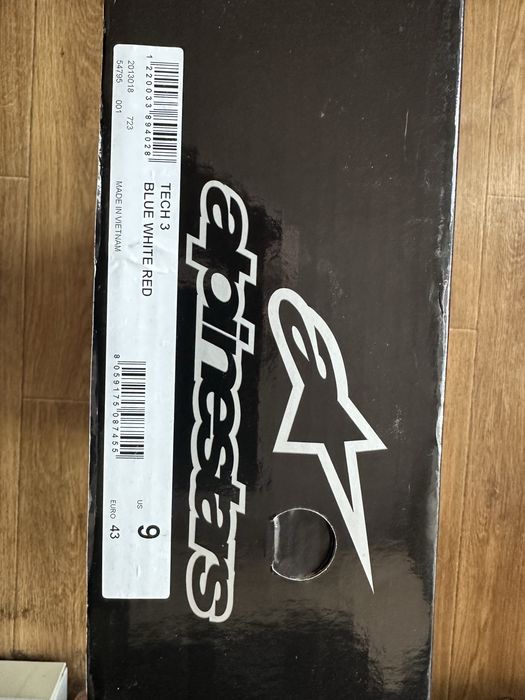 Мотоботы Alpinestars Tech 3 практически новые