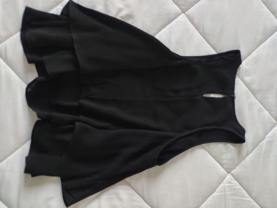 Top preto com pouco uso