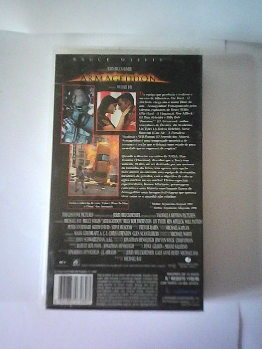 vhs , original, Armageddon  com Bruce Willis ...