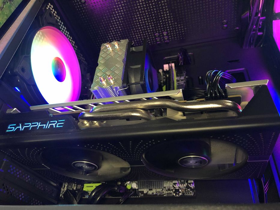Игровой ПК Intel i7/32Gb/RX570 8/SSD250+500 компьютер системный блок