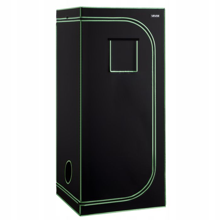 Namiot do uprawy VEVOR 80X80X180 cm growbox 600D wysoce odblaskowy