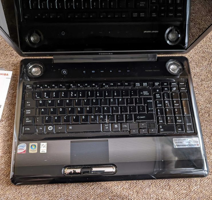 2 x laptop TOSHIBA P300-135 oraz ACER Aspire d250 - laptopy komputer