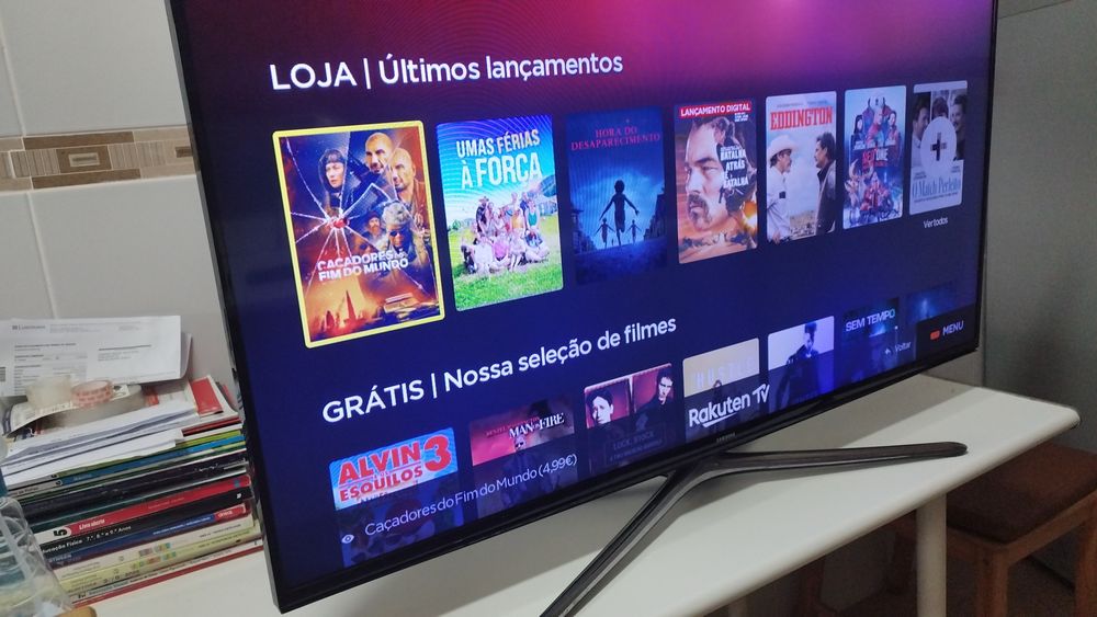 Smartv Samsung 43 Polegadas Monte Gordo • OLX.pt