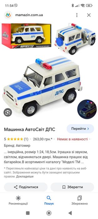 Машинки автосвіт