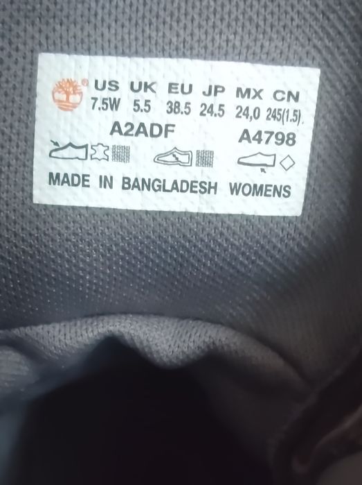 Timberland skórzane buty
