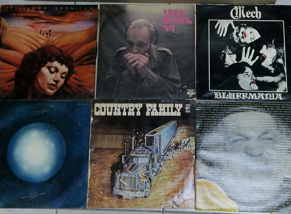 Polski rock, pop i blues lat 80. – duży pakiet 23 płyty winylowe
