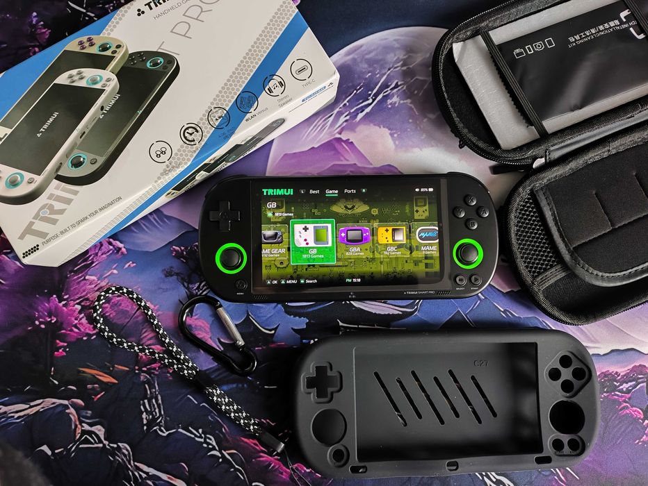 Nowa! Konsola Trimui Smart PRO 128GB +2x etui+szkło hartowane+smycz