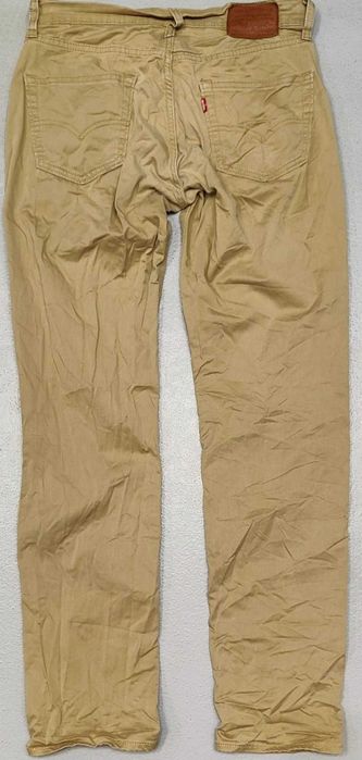 Wr) LEVI'S 511 oryginalne spodnie materiałowe Roz.28/32