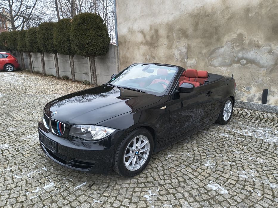 BMW E88 Cabrio ! Piękny Stan ! Czerwone Skóry !